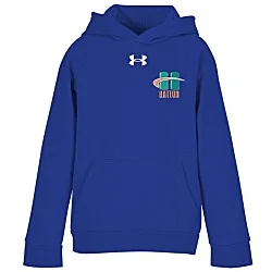 Under Armour Rival Fleece Hoodie - Youth - Embroidered