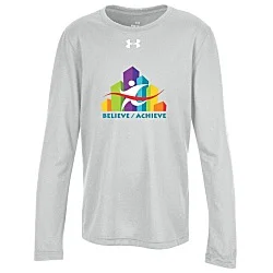 Under Armour Team Tech Long Sleeve T-Shirt - Youth - Full Color