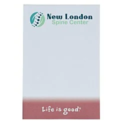 Life is Good TaskRight 6 inches x 4 inches Notepad - 25 Sheet
