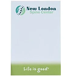 Life is Good TaskRight 6 inches x 4 inches Notepad - 25 Sheet