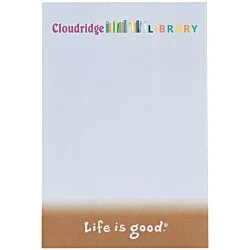 Life is Good TaskRight 6" x 4" Notepad - 50 Sheet