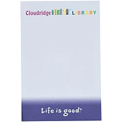 Life is Good TaskRight 6 inches x 4 inches Notepad - 50 Sheet