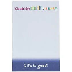Life is Good TaskRight 6 inches x 4 inches Notepad - 50 Sheet