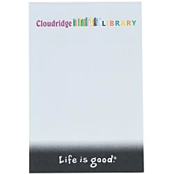 Life is Good TaskRight 6 inches x 4 inches Notepad - 50 Sheet