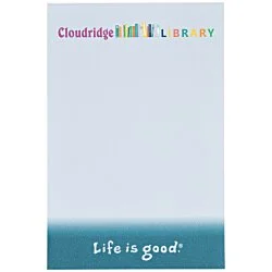 Life is Good TaskRight 6" x 4" Notepad - 50 Sheet
