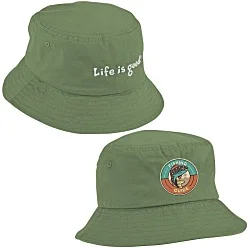 Life is Good Bucket Hat - Embroidered