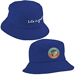 Life is Good Bucket Hat - Embroidered