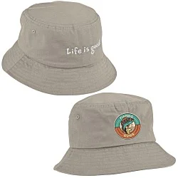 Life is Good Bucket Hat - Embroidered