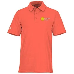 adidas Textured Stripe Polo - Men's