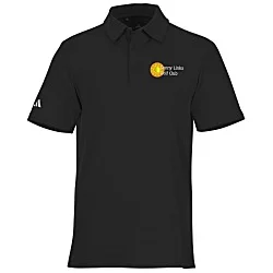 adidas Textured Stripe Polo - Men's