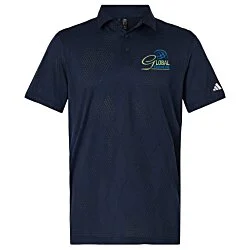 adidas Ultimate365 Textured Diamond Jacquard Polo