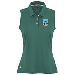 adidas Ottoman Sleeveless Polo - Ladies'