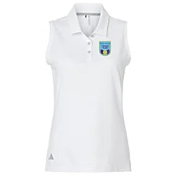 adidas Ottoman Sleeveless Polo - Ladies'