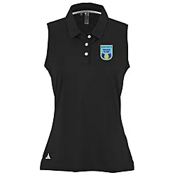 adidas Ottoman Sleeveless Polo - Ladies'