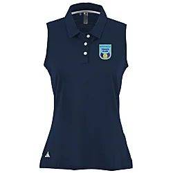 adidas Ottoman Sleeveless Polo - Ladies'