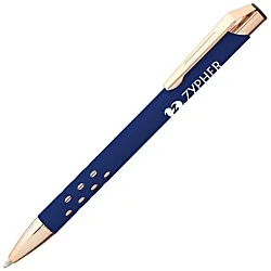 Souvenir Armor Soft Touch Metal Pen - Rose Gold