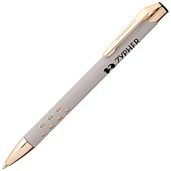 Souvenir Armor Soft Touch Metal Pen - Rose Gold