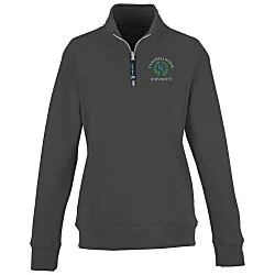 Crosswind 1/4-Zip Sweatshirt - Ladies' - Embroidered