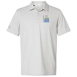 adidas 4-Way Stretch Printed Polo - Men's