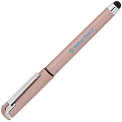 Cali Soft Touch Stylus Gel Pen - Metallic - Full Color