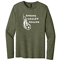 Port & Company Easy Cotton Long Sleeve T-Shirt - Screen