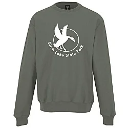 Hanes Beefy Sweats Premium Heavyweight Crew Sweatshirt - Screen