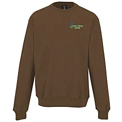 Hanes Beefy Sweats Premium Heavyweight Crew Sweatshirt - Embroidered
