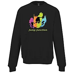 Hanes Beefy Sweats Premium Heavyweight Crew Sweatshirt - Full Color