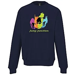 Hanes Beefy Sweats Premium Heavyweight Crew Sweatshirt - Full Color