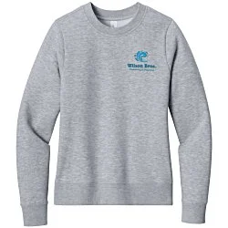 Ultimate 8.3 oz. CVC Fleece Crew - Ladies' - Embroidered