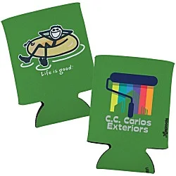 Life is Good Koozie® Can Cooler - Full Color - Inner Tube