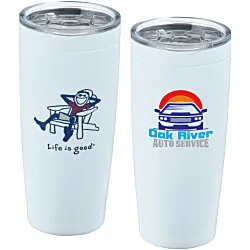 Life is Good Vacuum Tumbler - 20 oz. - Full Color - Adirondack