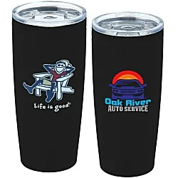 Life is Good Vacuum Tumbler - 20 oz. - Full Color - Adirondack