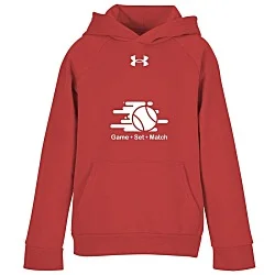Under Armour Rival Fleece Hoodie - Youth - Screen