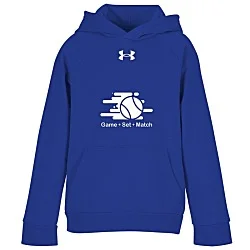 Under Armour Rival Fleece Hoodie - Youth - Screen