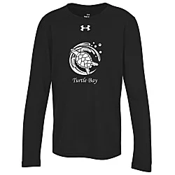 Under Armour Team Tech Long Sleeve T-Shirt - Youth - Screen