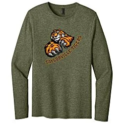 Port & Company Easy Cotton Long Sleeve T-Shirt - Full Color