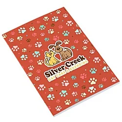 Paper Cover Notebook - 6 inches x 4 inches - Colors