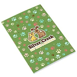 Paper Cover Notebook - 6 inches x 4 inches - Colors