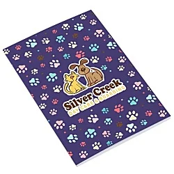 Paper Cover Notebook - 6 inches x 4 inches - Colors