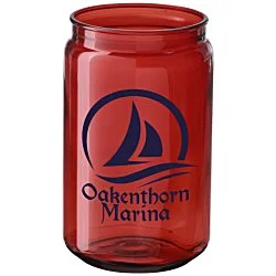 Can-Shaped Plastic Glass - 16 oz.