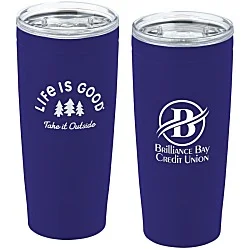 Life is Good Vacuum Tumbler - 20 oz - Outside