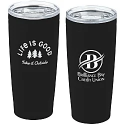 Life is Good Vacuum Tumbler - 20 oz. - Outside