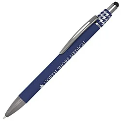Turner Soft Touch Stylus Metal Spinner Pen - 24 hr