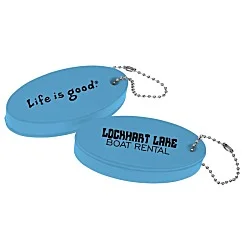 Life is Good Floating Keychain