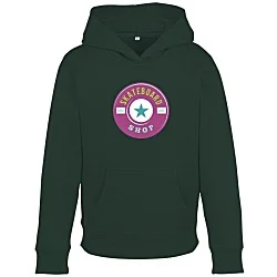 Ultimate 8.3 oz. CVC Fleece Hoodie - Youth - Full Color