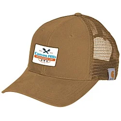 Carhartt Canvas Trucker Cap - Full Color Patch