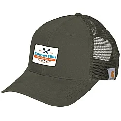 Carhartt Canvas Trucker Cap - Full Color Patch