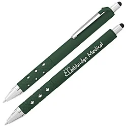 Cali Click Soft Touch Stylus Gel Pen