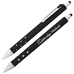 Cali Click Soft Touch Stylus Gel Pen